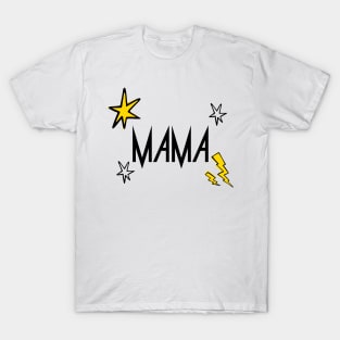 Mama in Rocker Style T-Shirt